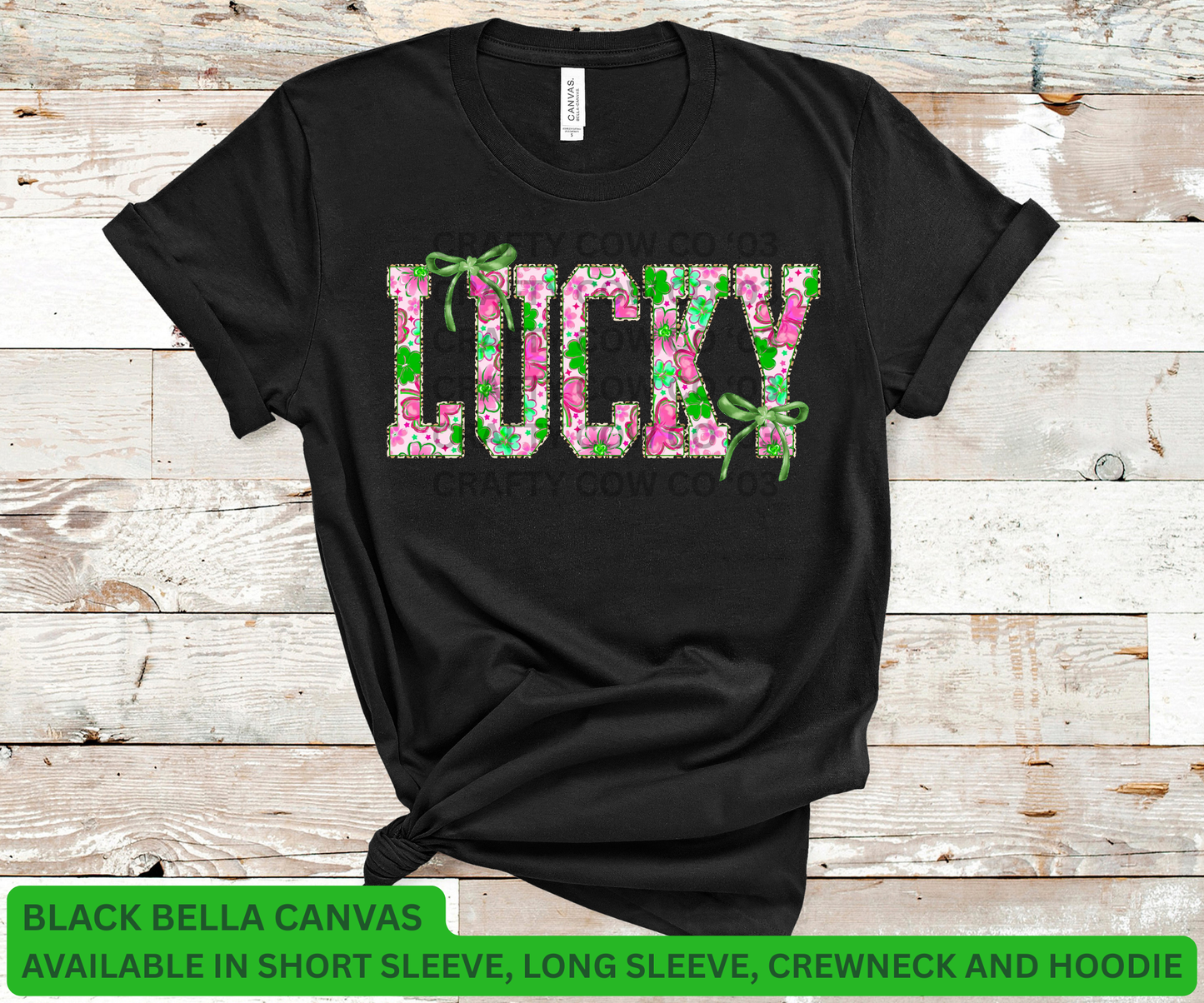 LUCKY FLORAL COQUETTE- ST PATRICKS DAY