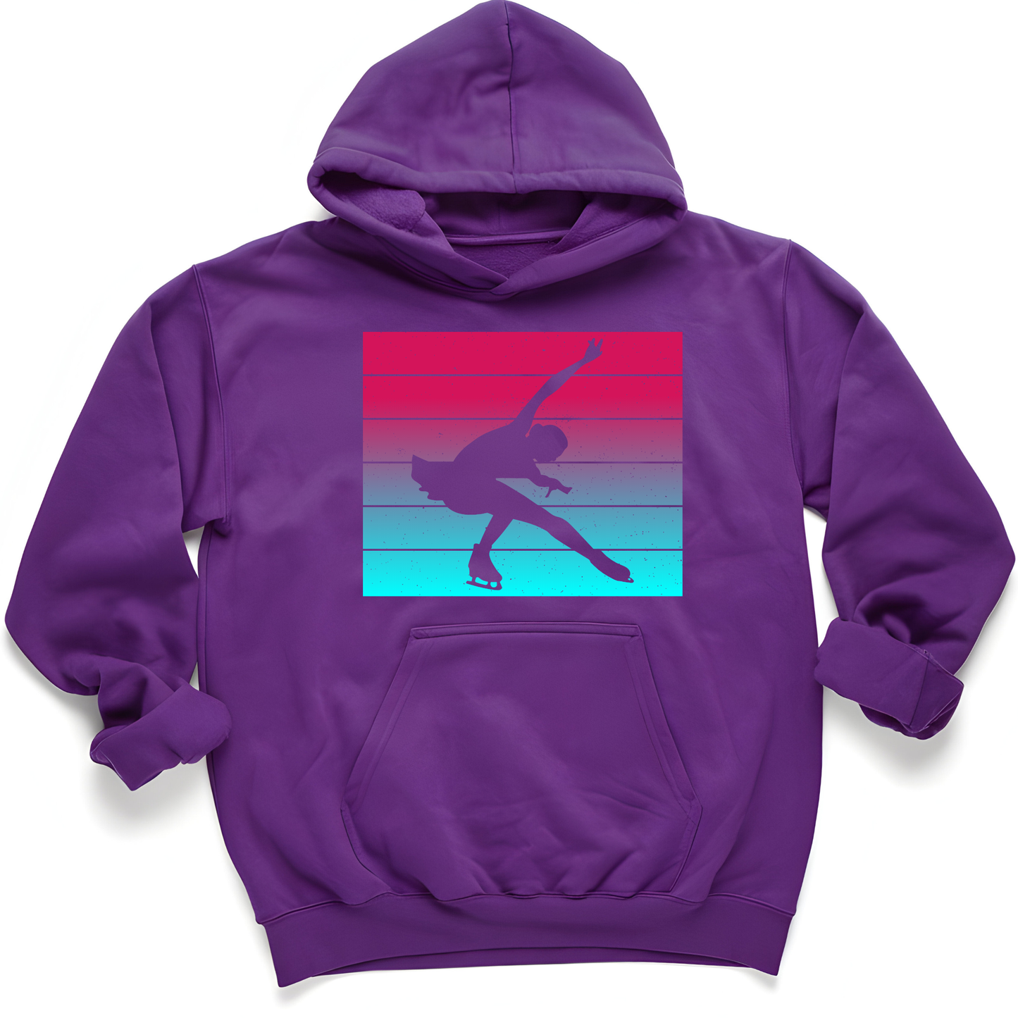 OMBRE' SKATER SILHOUETTE - SWEATSHIRTS