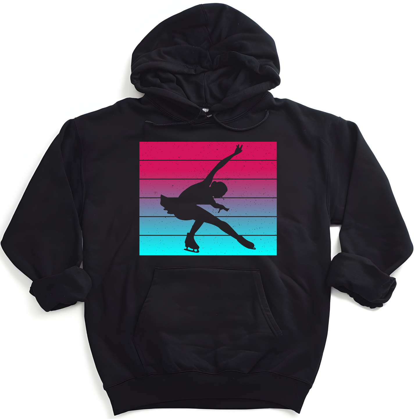 OMBRE' SKATER SILHOUETTE - SWEATSHIRTS