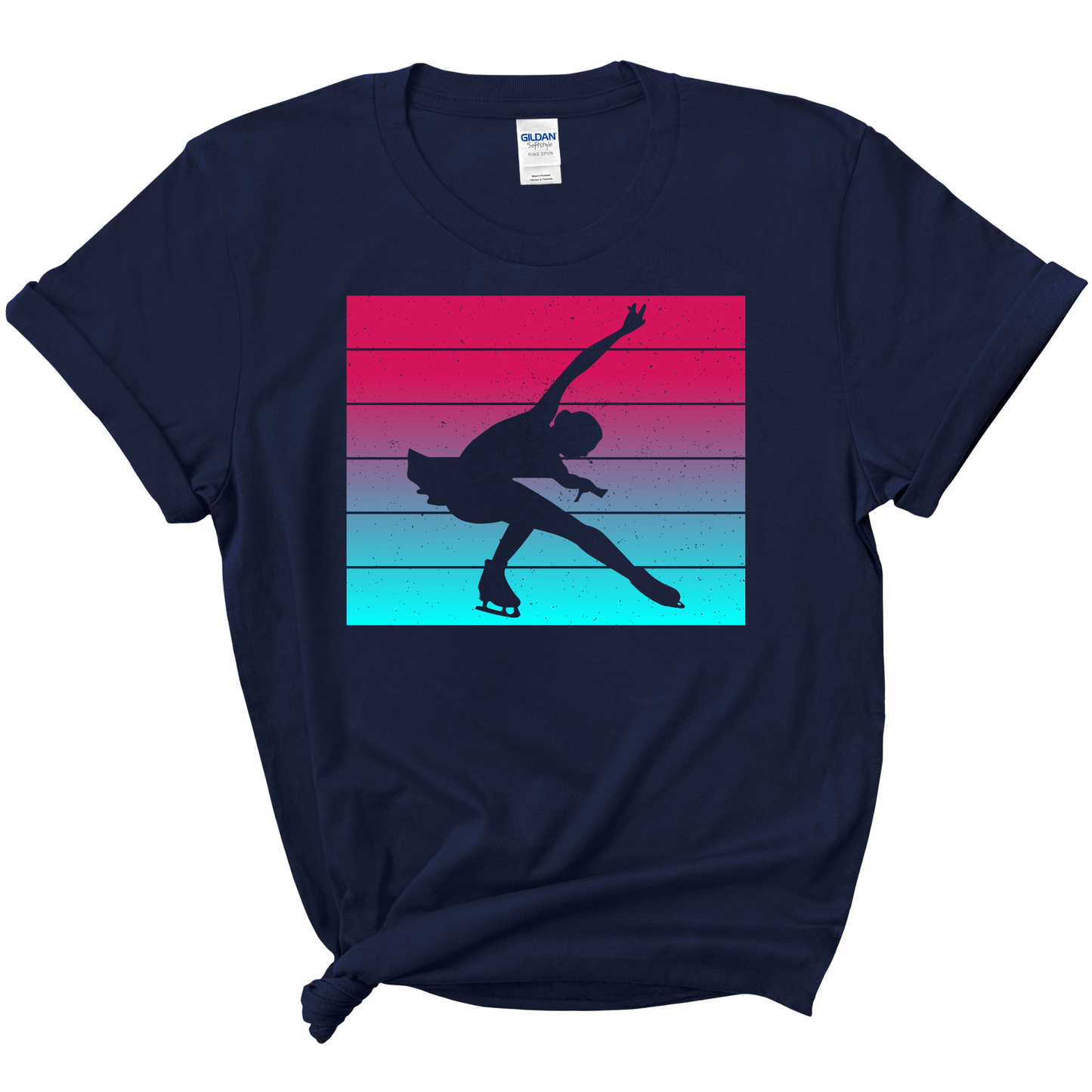 OMBRE' SKATER SILHOUETTE - SHIRTS