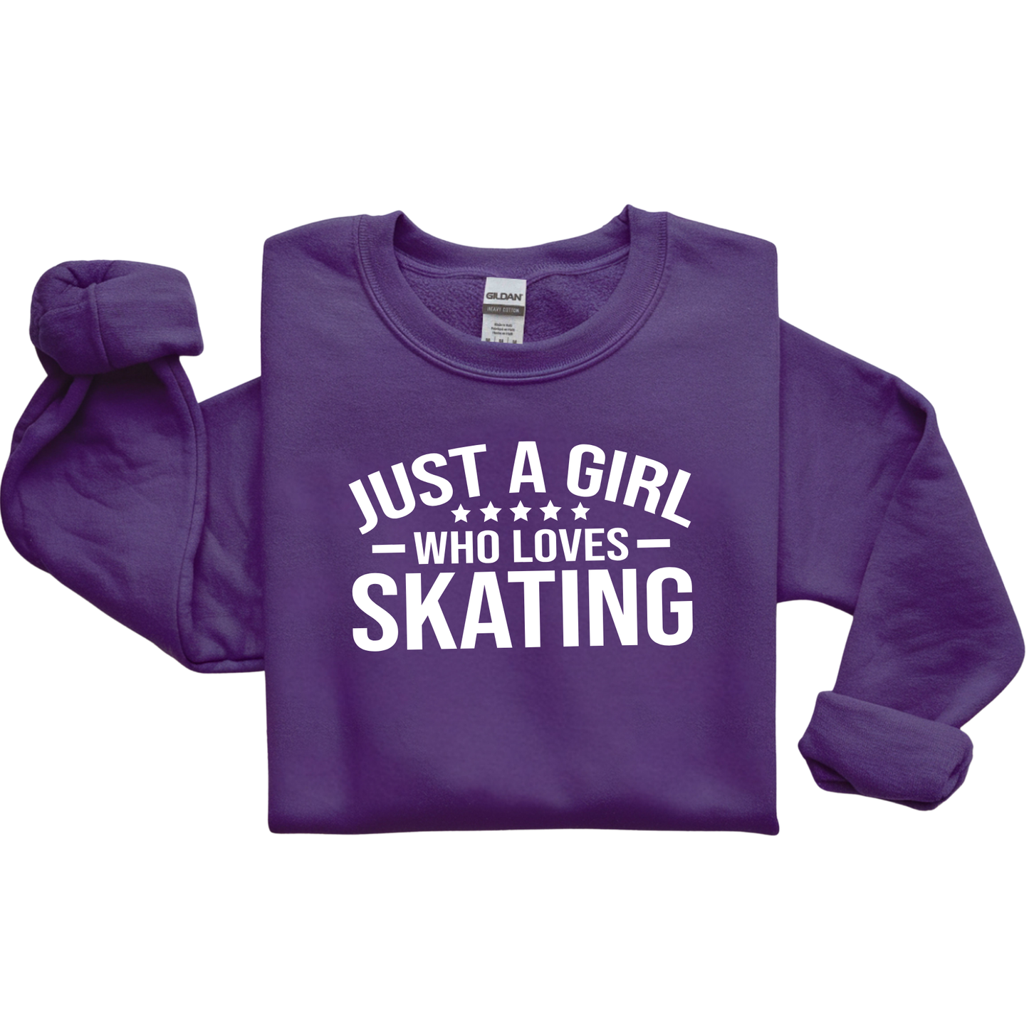 JUST A GIRL WHO LOVES SKATING - ALL STYLES - ADULT