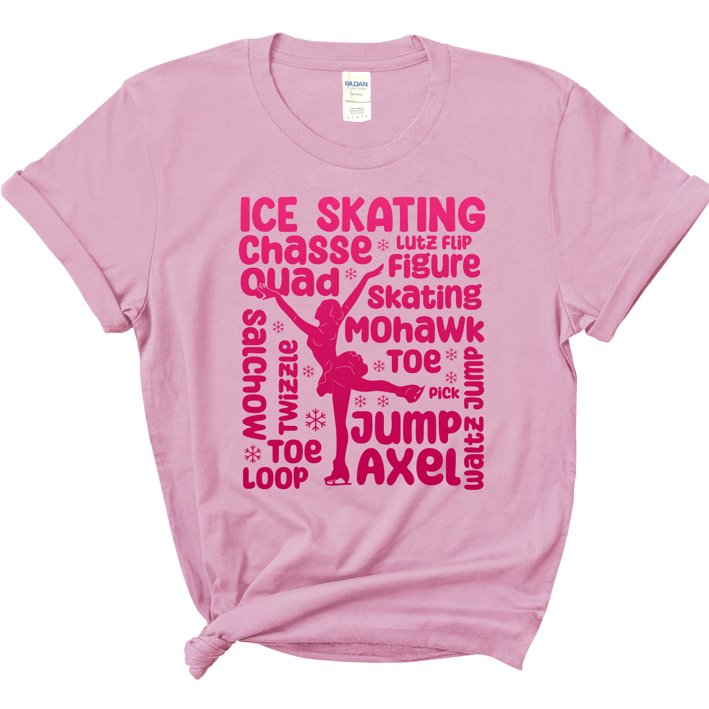 ICE SKATING TYPOGRAPHY - ALL STYLES