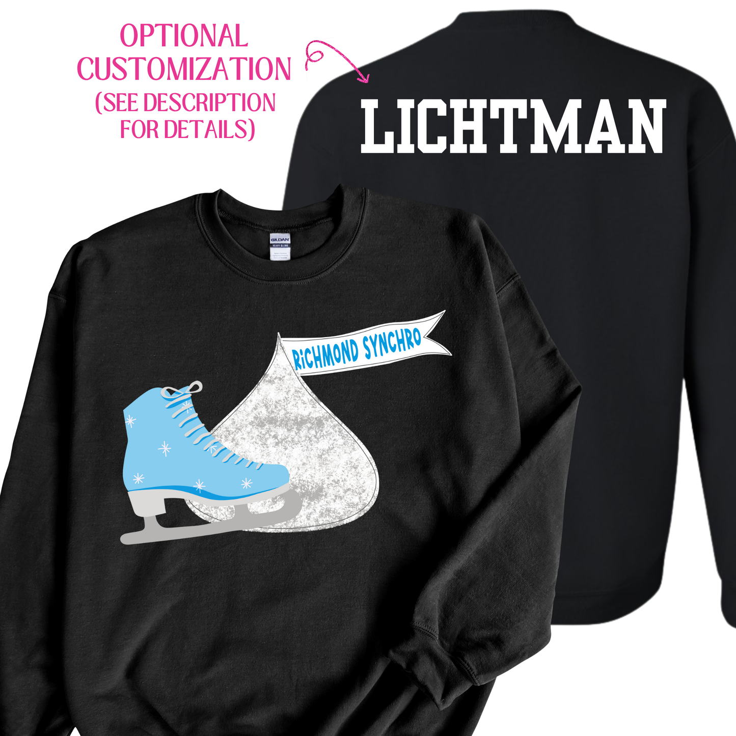 BLUE HERSHEY KISS - COMPETION SPIRIT WEAR