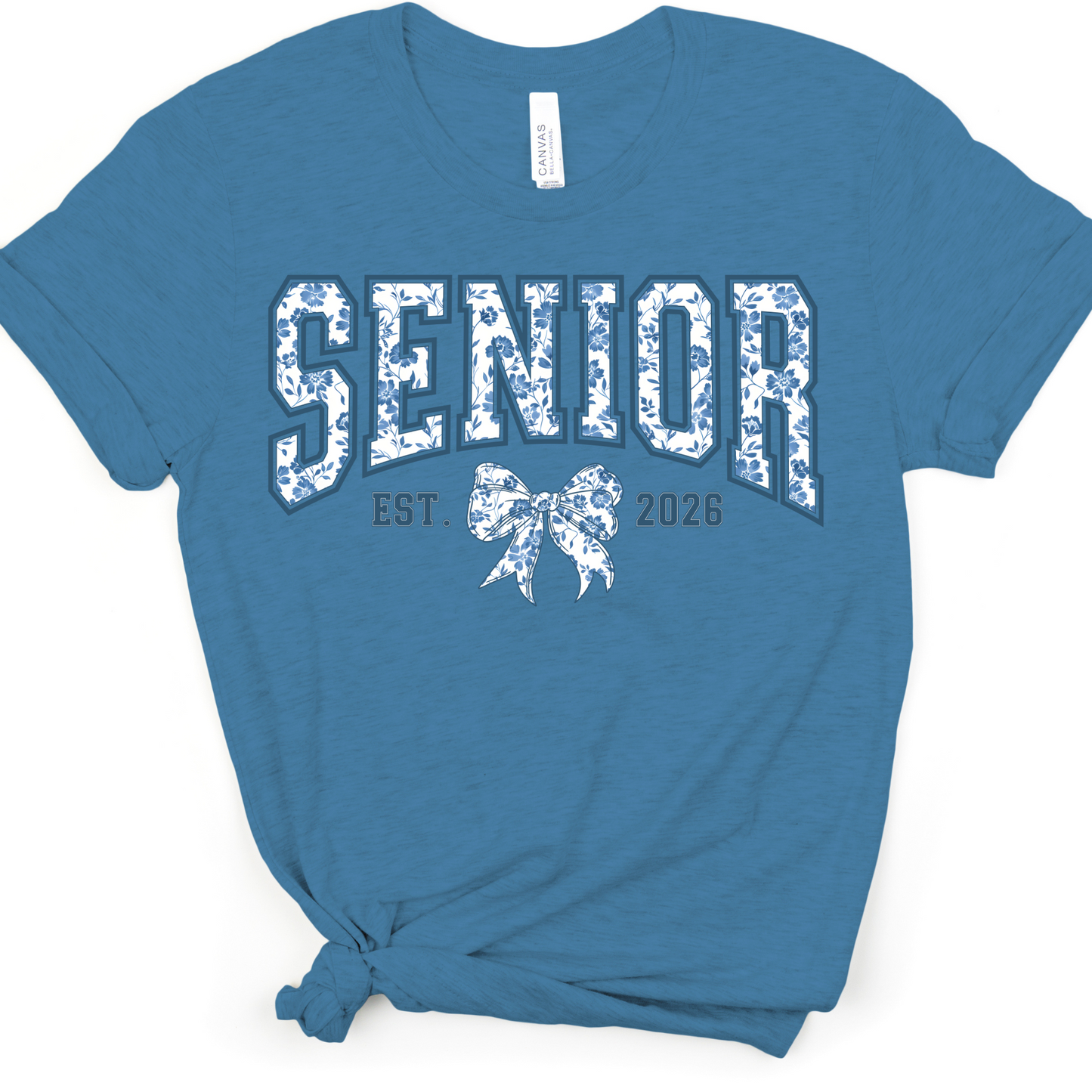 BLUE FLORAL SENIOR 2026