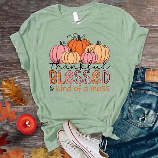 THANKFUL, BLESSED & KIND OF A MESS