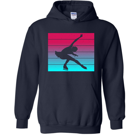 OMBRE' SKATER SILHOUETTE - SWEATSHIRTS