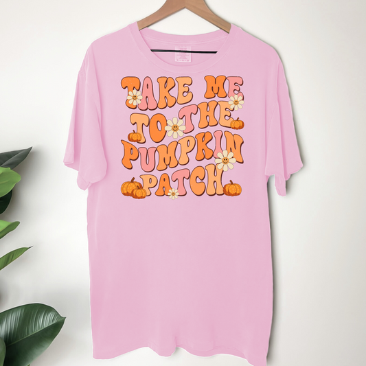 BUBBLE FONT- TAKE ME TO THE PUMPKIN PATCH