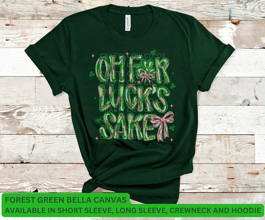 OH FOR LUCKS SAKE- ST PATRICKS DAY