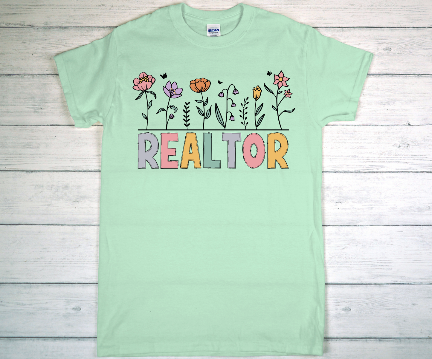 FLOWER PASTEL REALTOR