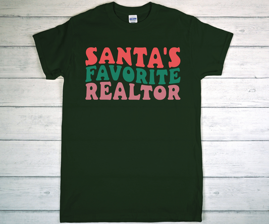SANTA'S FAVORITE REALTOR GROOVY