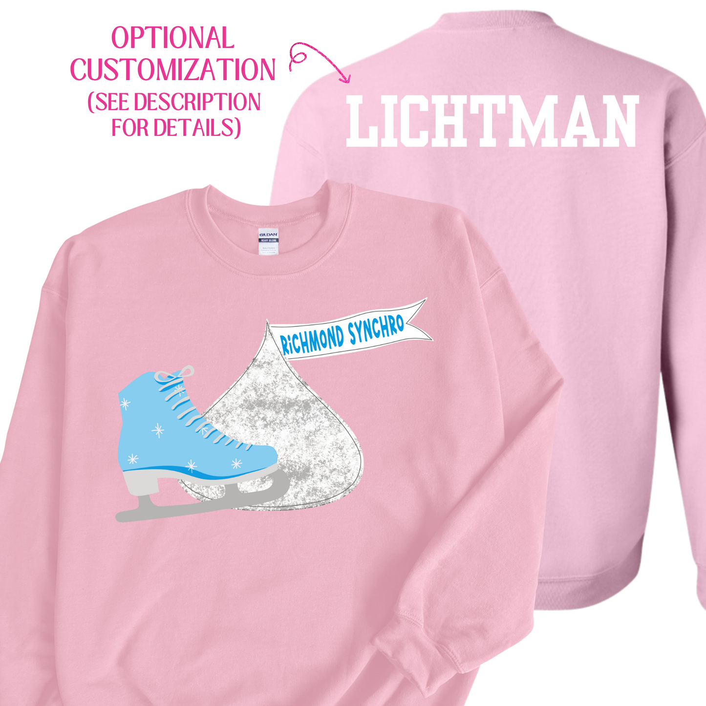 BLUE HERSHEY KISS - COMPETION SPIRIT WEAR