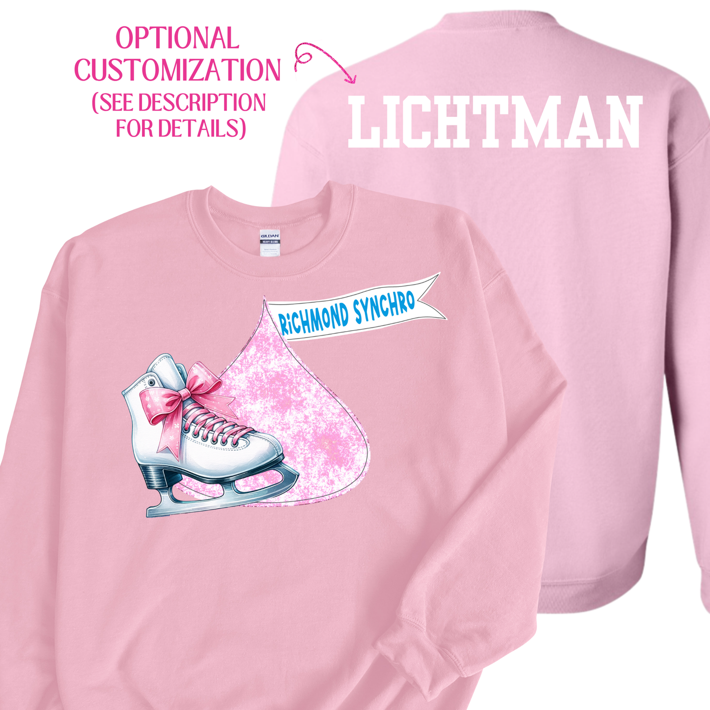 PINK HERSHEY KISS - COMPETITION SPIRIT WEAR