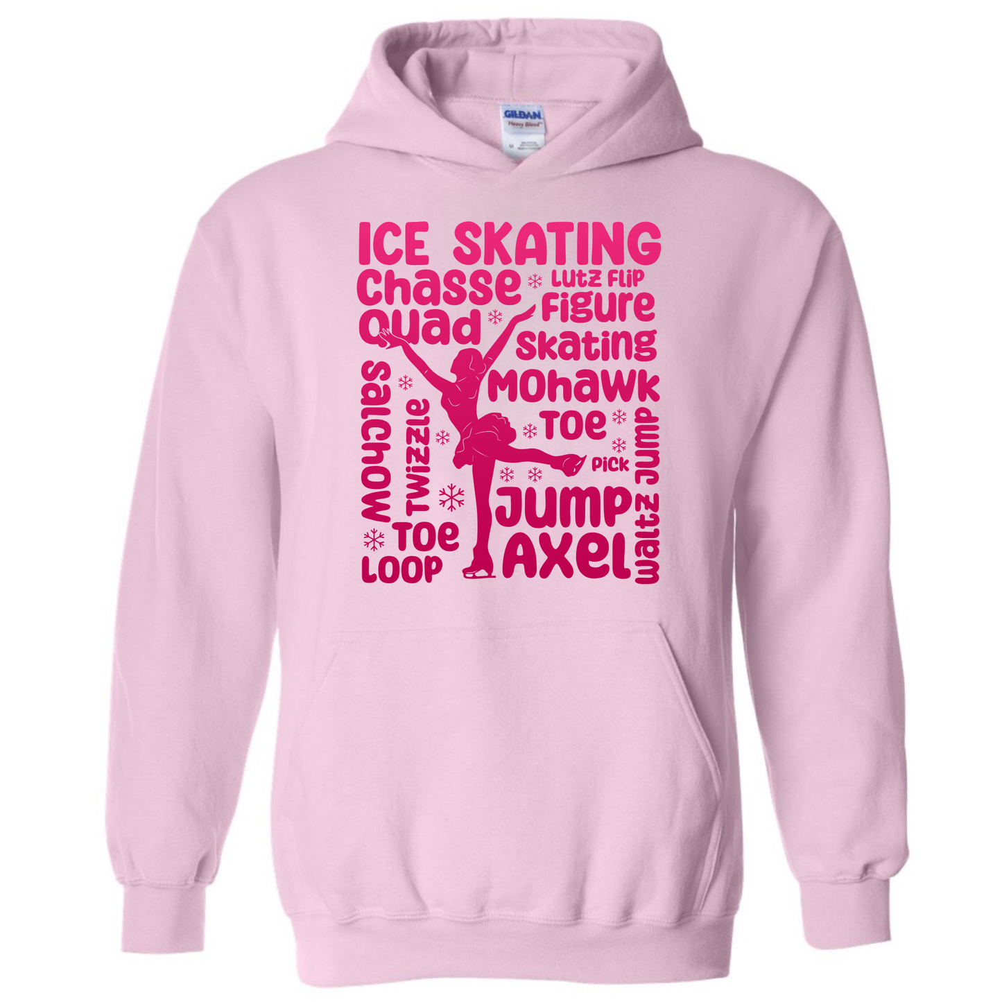 ICE SKATING TYPOGRAPHY - ALL STYLES