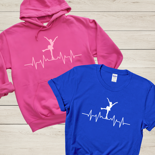 FIGURE SKATE HEARTBEAT - ALL STYLES