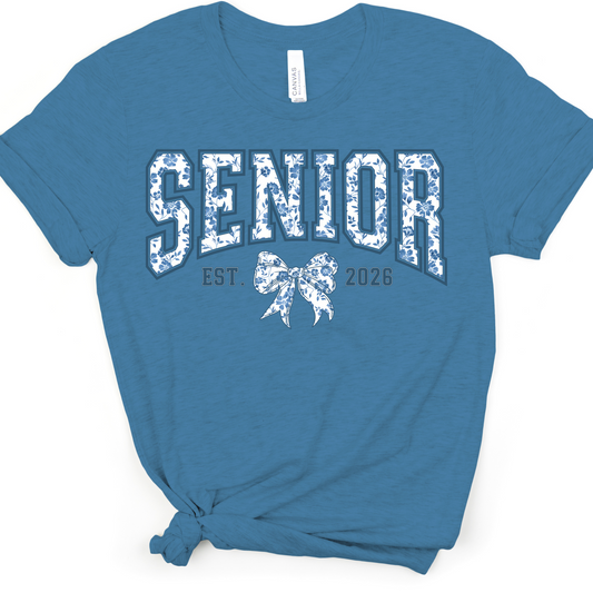 BLUE FLORAL SENIOR 2026